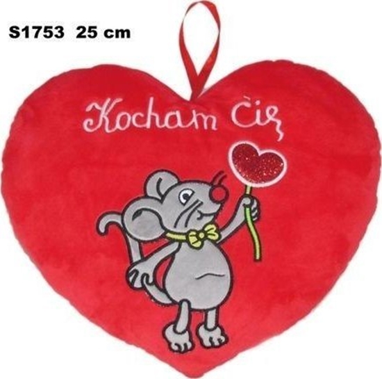 Picture of Poduszka Serce myszka 25cm