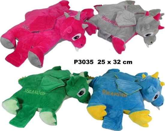 Picture of Poduszka smok 25x32cm MIX