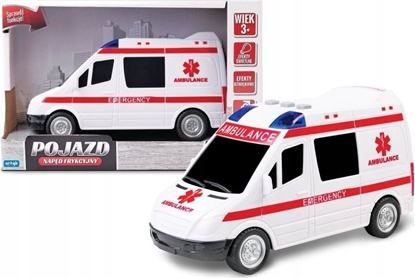 Attēls no Pojazd z napdem frykcyjnym Karetka Pogotowia Funny Toys For Boys 143007