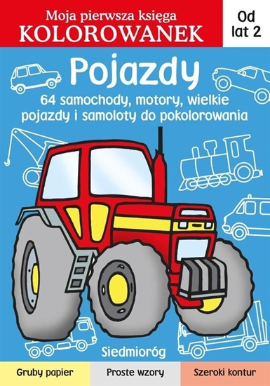 Picture of Pojazdy. Moja pierwsza ksiga kolorowanek