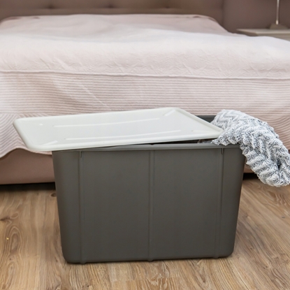 Изображение Pojemnik 60L BranQ Velur jasny szary