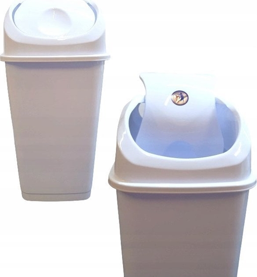 Picture of Pojemnik uchylny SLIM 35 l biay 355x285x577 mm
