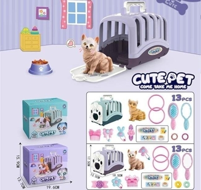 Picture of Pojemnik z kotem i akcesoriami