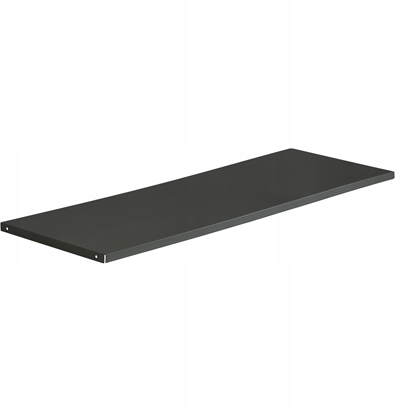 Attēls no Póka metalowa do szafy biurowej JAN II, 1150 x 20 x 360 mm, antracytowa