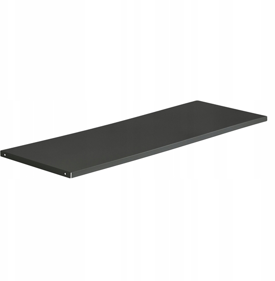Picture of Póka metalowa do szafy biurowej JAN II, 1150 x 20 x 360 mm, antracytowa