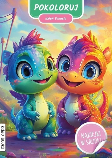 Picture of Pokoloruj dzie Dinusia