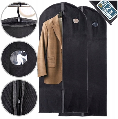 Attēls no Pokrowiec na ubrania 60x135 cm 2 szt.