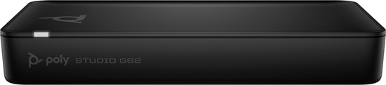 Picture of Poly Studio G62 - Ohne Netzkabel - Videokonferenzsystem - Zertifiziert fur Microsoft Teams, Certified for Poly Video - Schwarz - TAA-konform - mit PoE+ Adapter