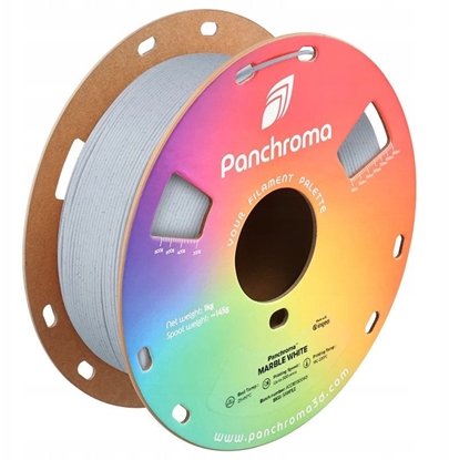 Attēls no Polymaker Filament Panchroma PLA 1,75mm 1kg - Marble White