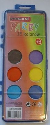 Attēls no Polsirhurt FARBY AKWARELE+PEDZ 04230006 PSAH B12 K144