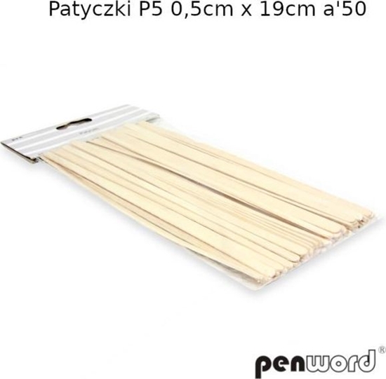Picture of Polsirhurt Patyczki P5 0,5cmx19cm 50szt kolor drzewa p10