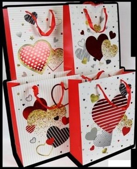 Изображение Polsirhurt Torebka prezentowa 26x32x10cm MIX