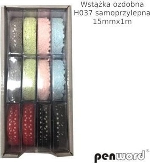 Изображение Polsirhurt Wstka ozdobna samoprzylepna 15mmx1m (12szt)
