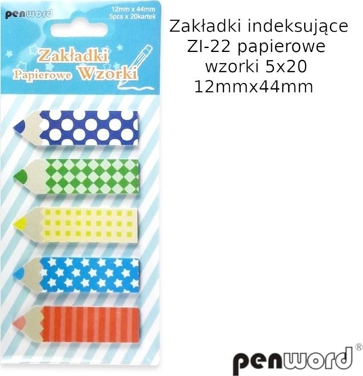 Изображение Polsirhurt Zakadki indeksujce ZI-22 Papierowe wzorki
