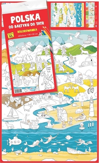 Picture of Polska. Od Batyku do Tatr. Kolorowanka XL