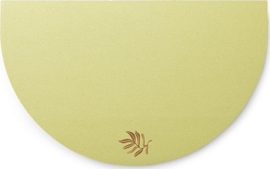 Picture of Póokrgy notatnik na biurko - Palm Leaf