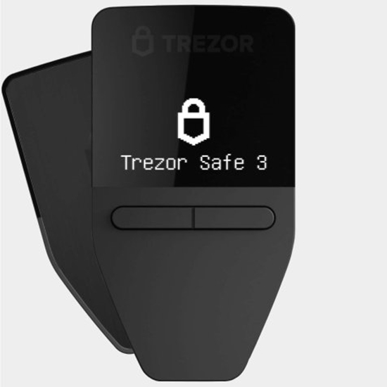 Picture of Portfel kryptowalut Trezor Safe 3 - Cosmic Black