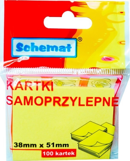 Picture of Post-it Karteczki samoprzylepne 38x51mm 100szt