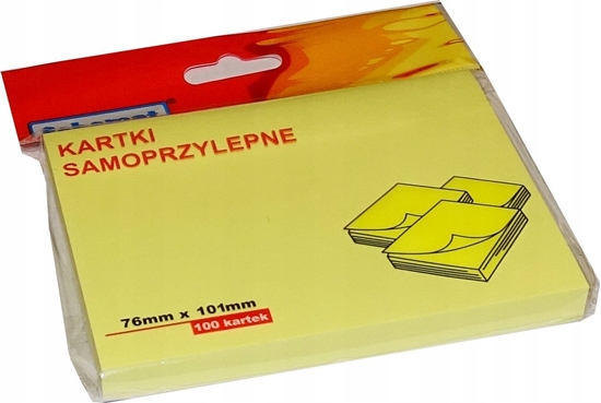 Picture of Post-it Karteczki samoprzylepne 76x101mm 100szt