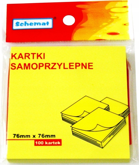 Picture of Post-it Karteczki samoprzylepne 76x76mm 100szt
