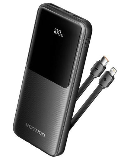 Picture of POWER BANK USB 10000MAH 22.5W/BLACK FHOB0 VENTION