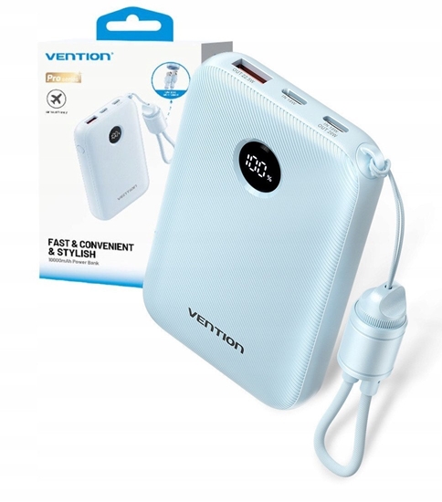 Picture of POWER BANK USB 10000MAH 22.5W/BLUE FKAL0-C VENTION