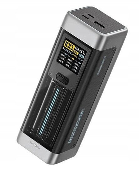 Picture of Powerbank Cuktech CUK00P23GLBK 210W 25000mAh Power Bank 2 x USB-C 1 x USB-A - czarny