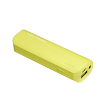 Изображение Powerbank RealPower PB2600 mAh Limette grun