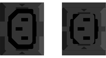 Picture of POWERWALKER PDU PHL22 20xC13 4xC19 IEC C20 Eingang -Z-