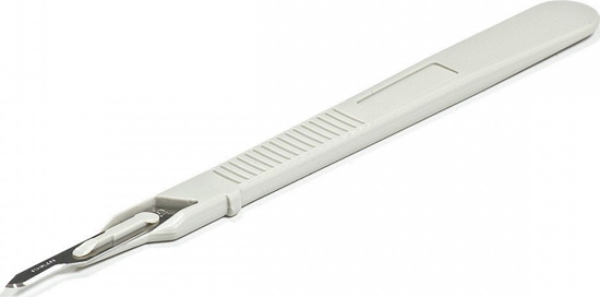 Picture of Præcisions engangsskalpel Dahle 10613, plast, 145 mm, klinge nr. 15