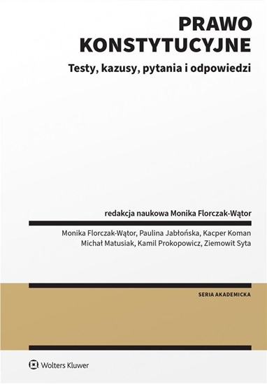 Изображение Prawo konstytucyjne. Testy, kazusy, pytania i odp. EDUKAMP
