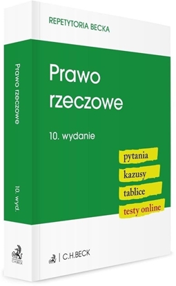 Изображение Prawo rzeczowe. Pytania. Kazusy. Tablice EDUKAMP