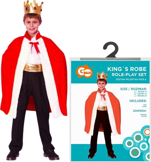 Picture of PRC Strój Króla rozm.130/140cm