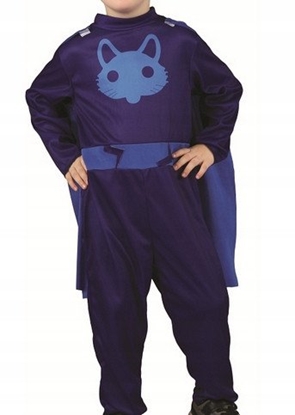 Picture of PRC Strój superbohater niebieski rozm. 98-104cm