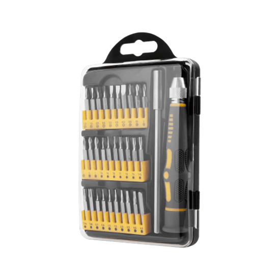 Picture of Precīzijas skrūvgriežu komplekts ar 32 uzgaļiem