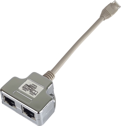 Attēls no PremiumCord PREMIUMCORD RJ45 distributor (1 port ISDN + 1 port RJ45 10/100Base T)