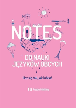 Picture of Preston Publishing Notes do nauki jzyków obcych róowy