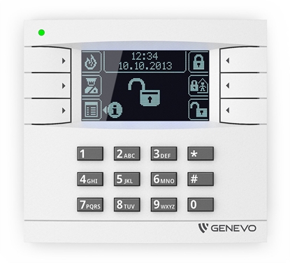 Picture of PRiMA LCD WH-BK Manipulator graficzny LCD do central GENEVO