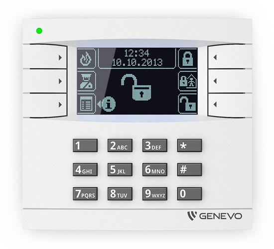 Picture of PRiMA LCD WH-BK Manipulator graficzny LCD do central GENEVO