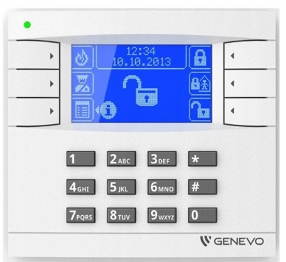 Изображение PRiMA LCD WH-BL Manipulator graficzny LCD do central GENEVO