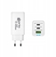 Изображение Prio Fast Charge Wall Charger 65W PD USB C1 +C2+ QC 3.0 USB A white LAD_PWC-1302 (4067397033932)