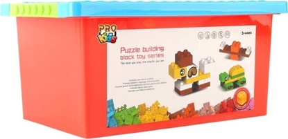 Изображение Pro Kids Klocki budowlane w skrzyni mix