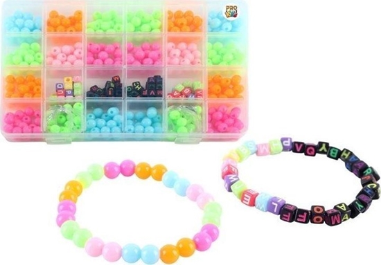 Изображение Pro Kids Koraliki dekoracyjne w organizerze