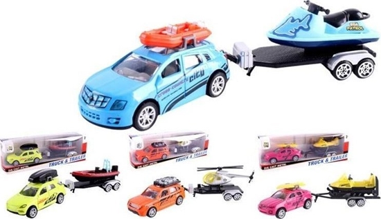 Изображение Pro Kids Pojazd wakacyjny z przyczep mix