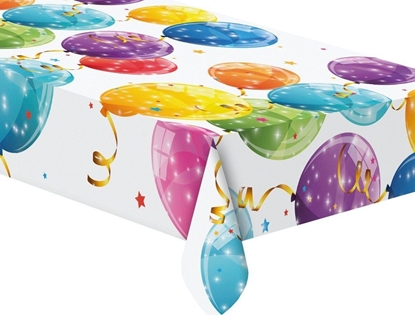 Picture of PROCOS Obrus urodzinowy Byszczce Baloniki - 120 x 180 cm - 1 szt. uniwersalny