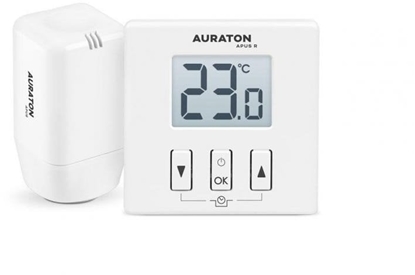 Attēls no Programowalny tygodniowy przewodowy regulator temperatury Auraton 2030