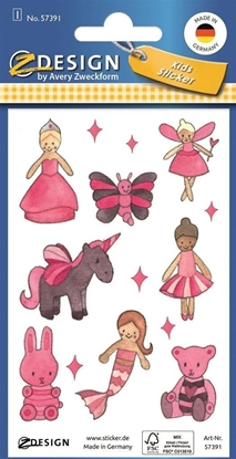 Picture of ProNice Brokatowe naklejki - Dla dziewczynki