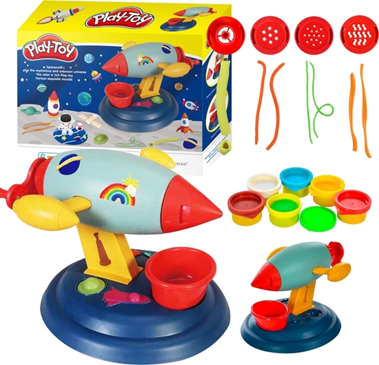 Picture of ProNice Ciastolina Plastelina Zestaw Kreatywny Maszynka Masa Plastyczna Samolot