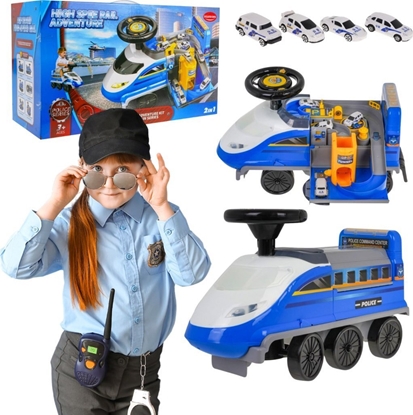 Picture of ProNice JEDZIK Z PARKINGIEM 2W1 POLICJA NIEBIESKA