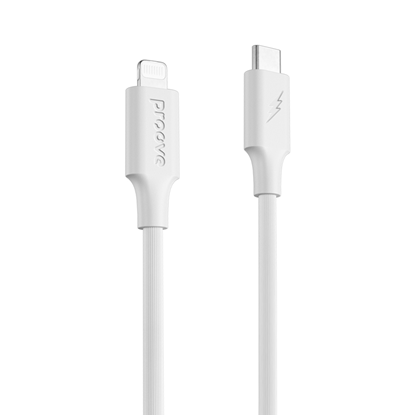 Picture of Proove cable Striped Silicone USB-C - Lightning 1m